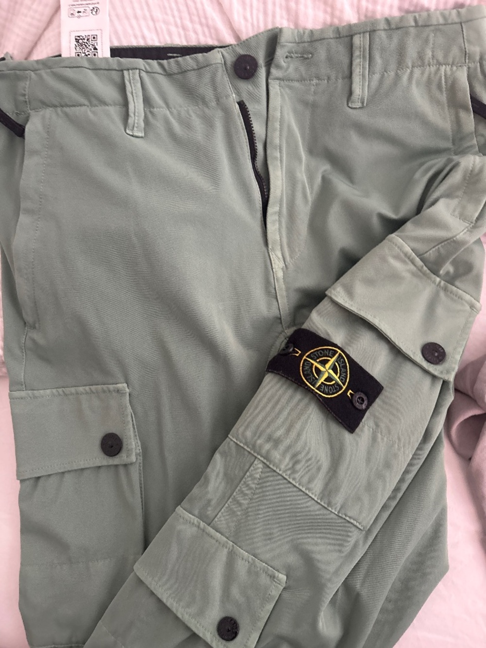 Stone Island Nylon Cargo Pants